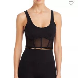 Alo Yoga Airbrush Mesh Corset Tank S